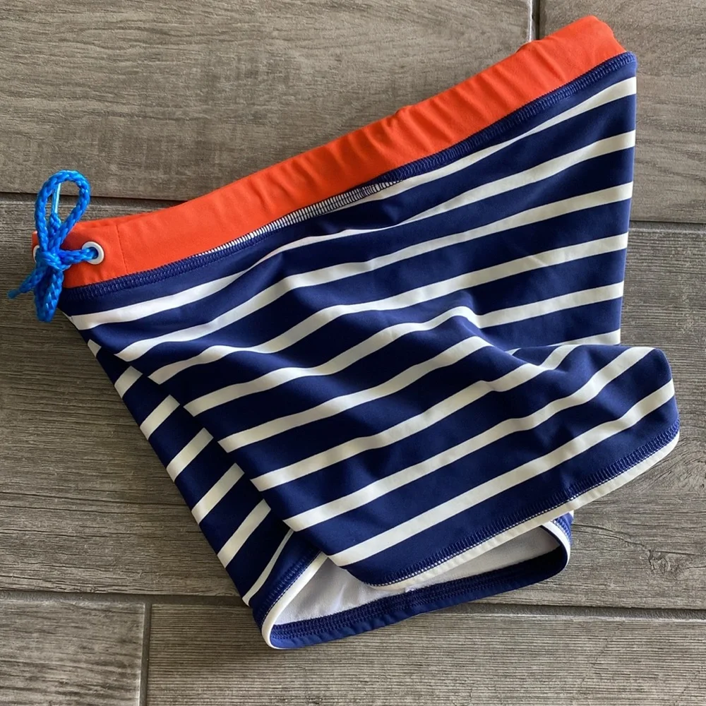 Mini Boden Boys Swim Trunks/Shorts - Striped - Picture 4 of 5